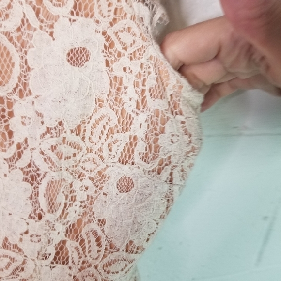 Maeve Anthropologie katrine peplum lace top - Picture 6 of 10